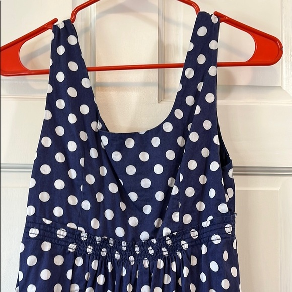 Anthropologie Vanessa Virginia Baby Doll Style Polka Dot Mini Dress - Size 4 - Picture 15 of 16